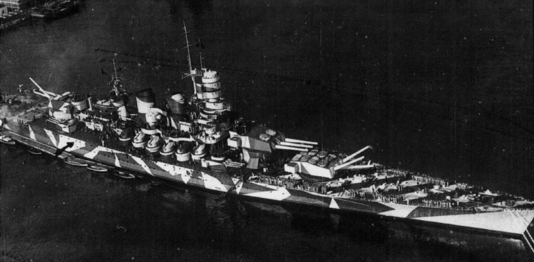 World War Battleships. action during World War II